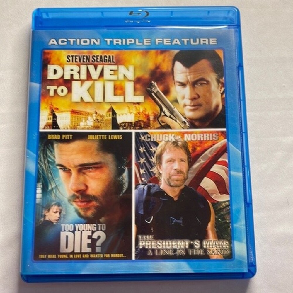 Action Triple Feature Blu-Ray